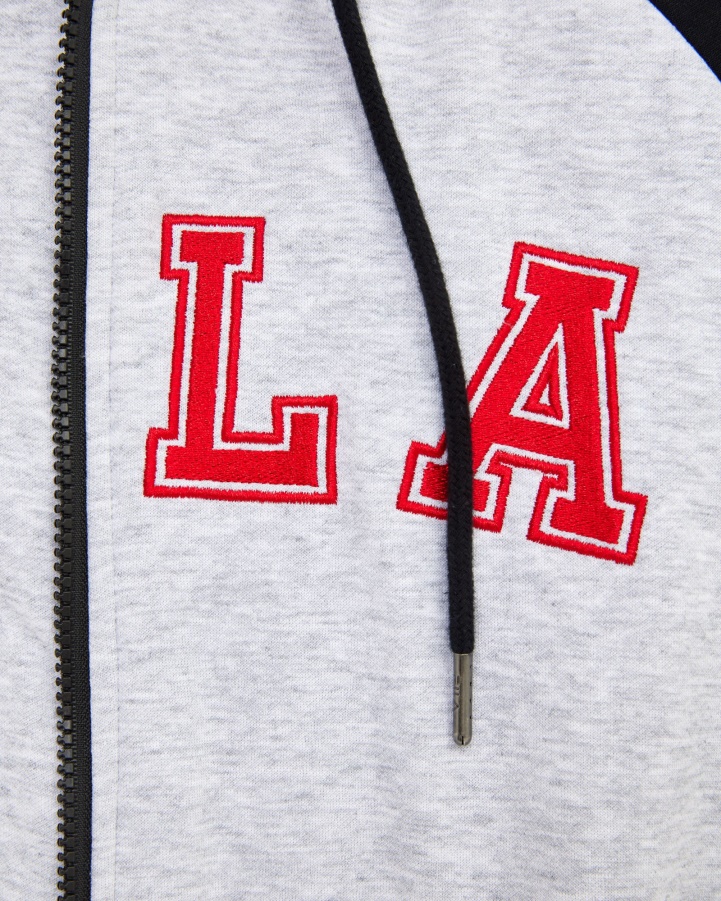 Men's Luis Jacket Fila Light Grey Marle