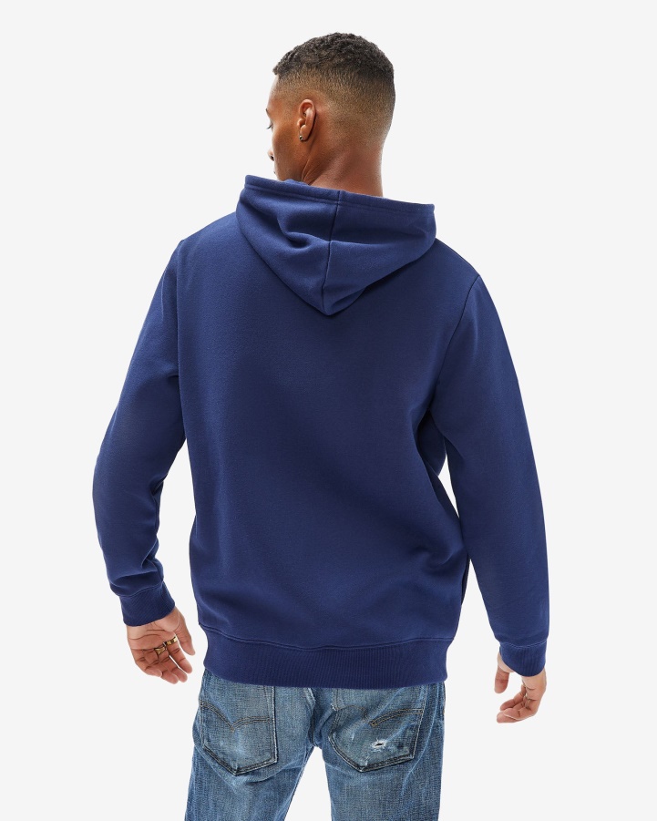 Fila Unisex Badge 2.0 Zip Hood New Navy