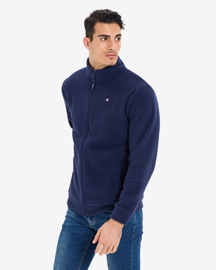Men's Easton Jacket Fila New Navy