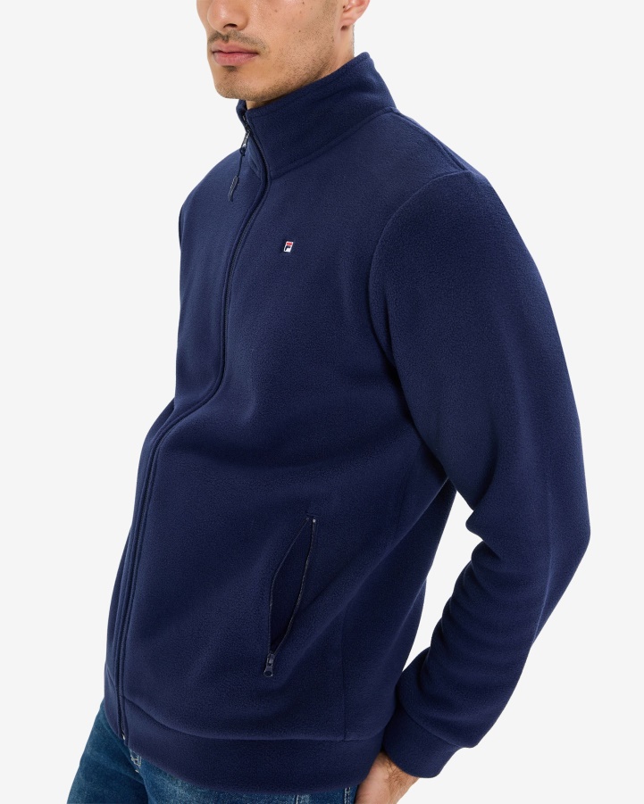 Men's Easton Jacket Fila New Navy
