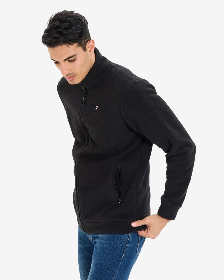 Black Fila Men's Easton Jacket