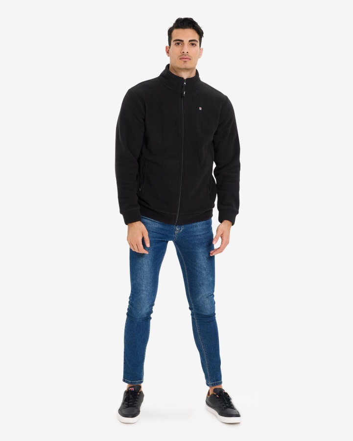 Black Fila Men's Easton Jacket