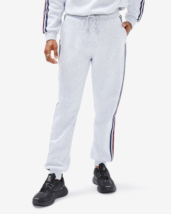 Light Grey Marle Men's Aemero Trackpant Fila