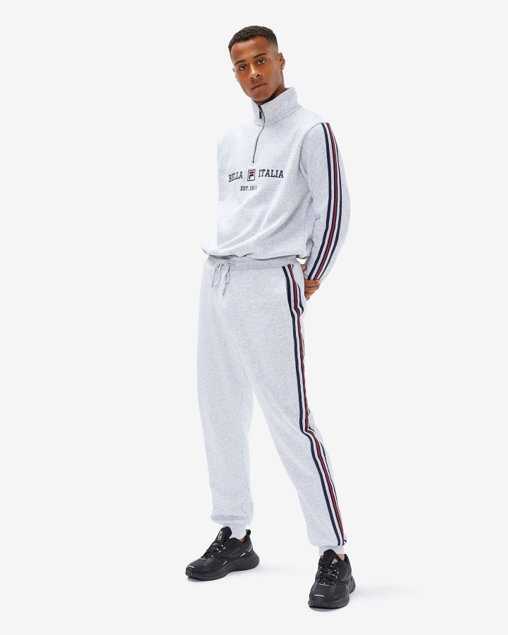 Light Grey Marle Men's Aemero Trackpant Fila