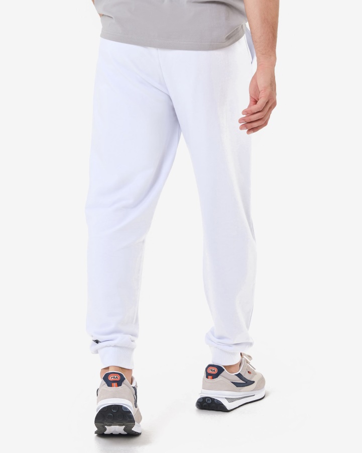 Fila White Unisex Arlo Trackpant