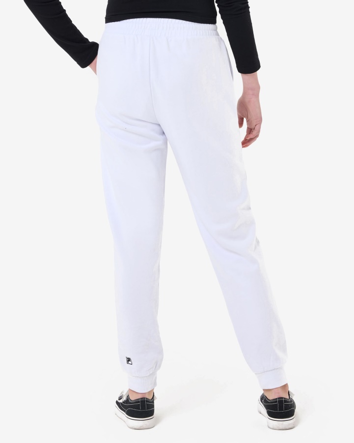 Fila White Unisex Arlo Trackpant