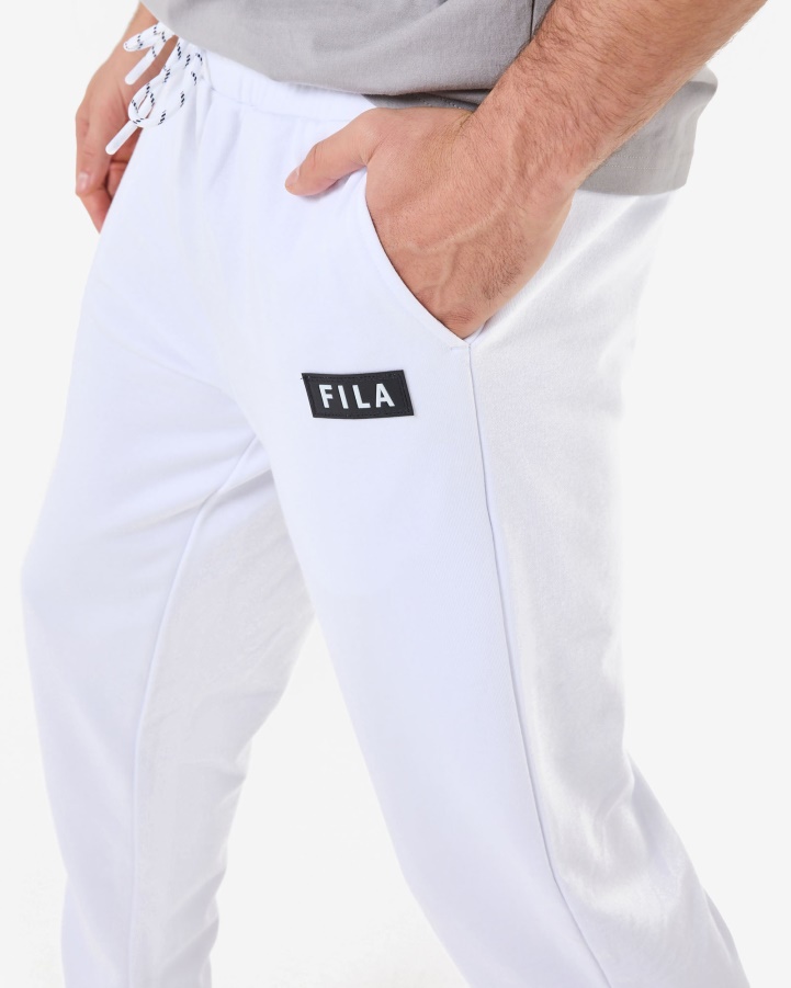 Fila White Unisex Arlo Trackpant