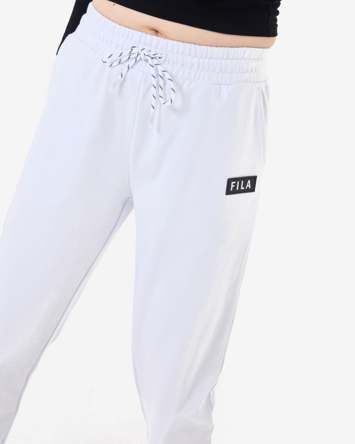 Fila White Unisex Arlo Trackpant