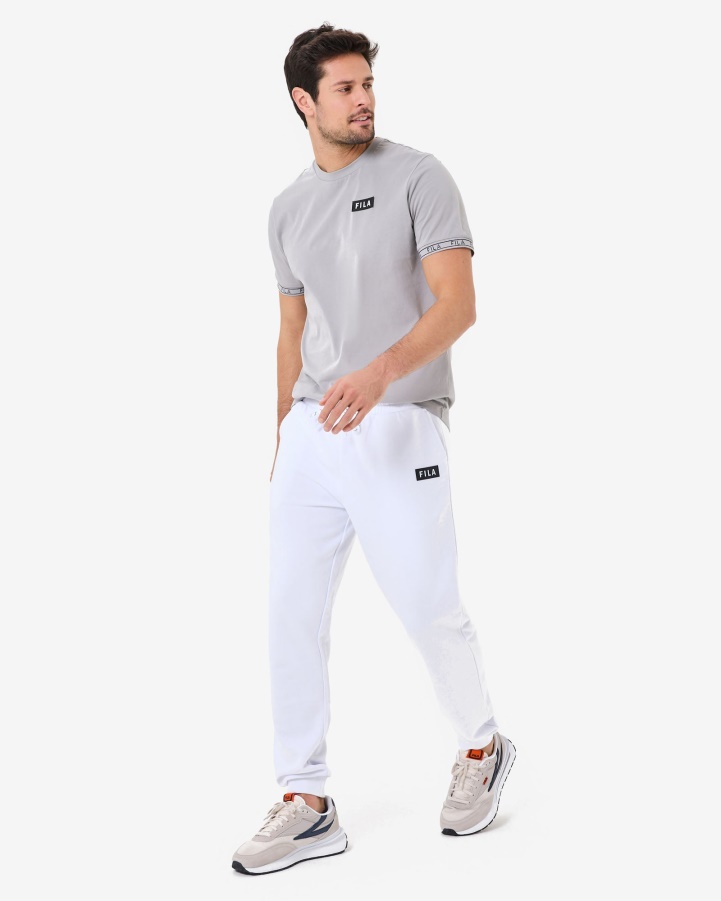 Fila White Unisex Arlo Trackpant