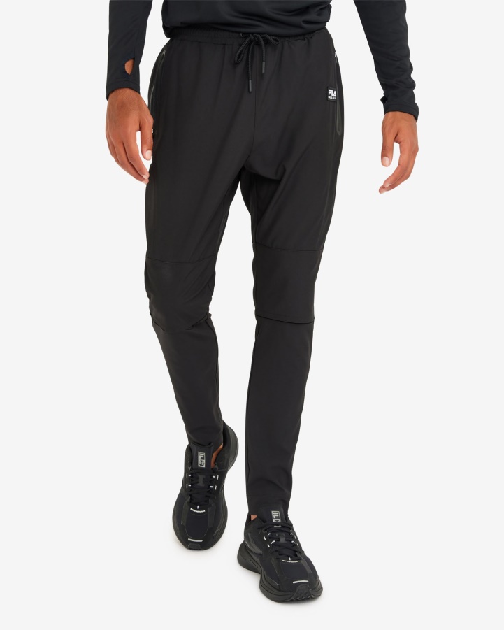 Black Men's Luca Running Pant Fila