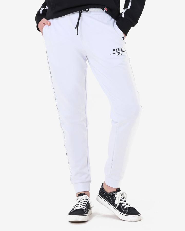 Fila Unisex Urban Trackpant White