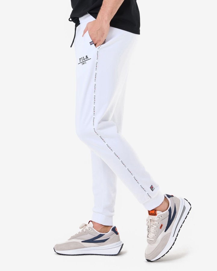 Fila Unisex Urban Trackpant White
