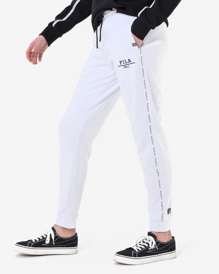 Fila Unisex Urban Trackpant White