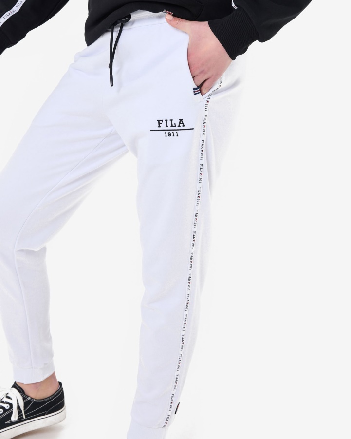 Fila Unisex Urban Trackpant White