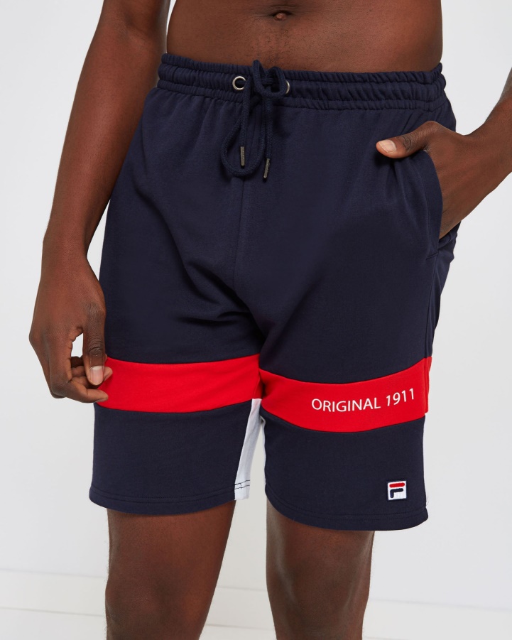 New Navy Fila Unisex Verona Short