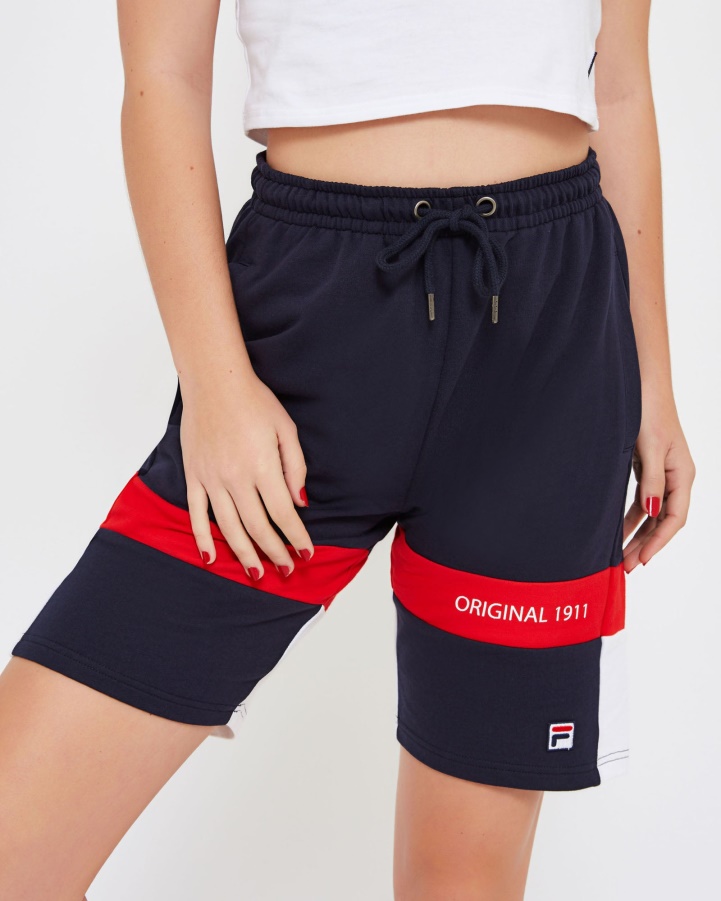 New Navy Fila Unisex Verona Short