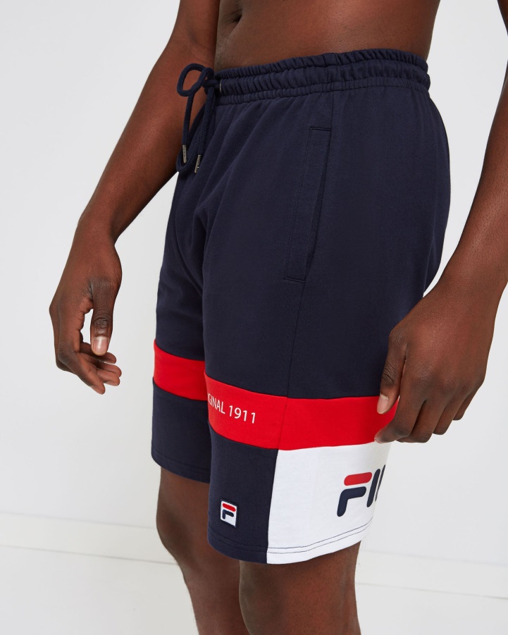 New Navy Fila Unisex Verona Short