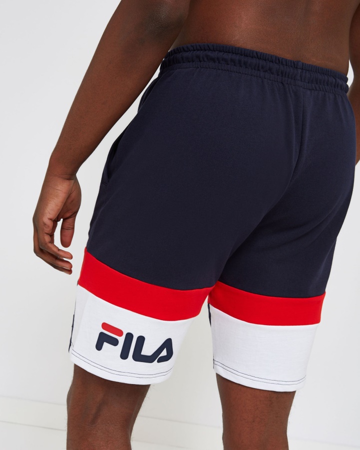 New Navy Fila Unisex Verona Short