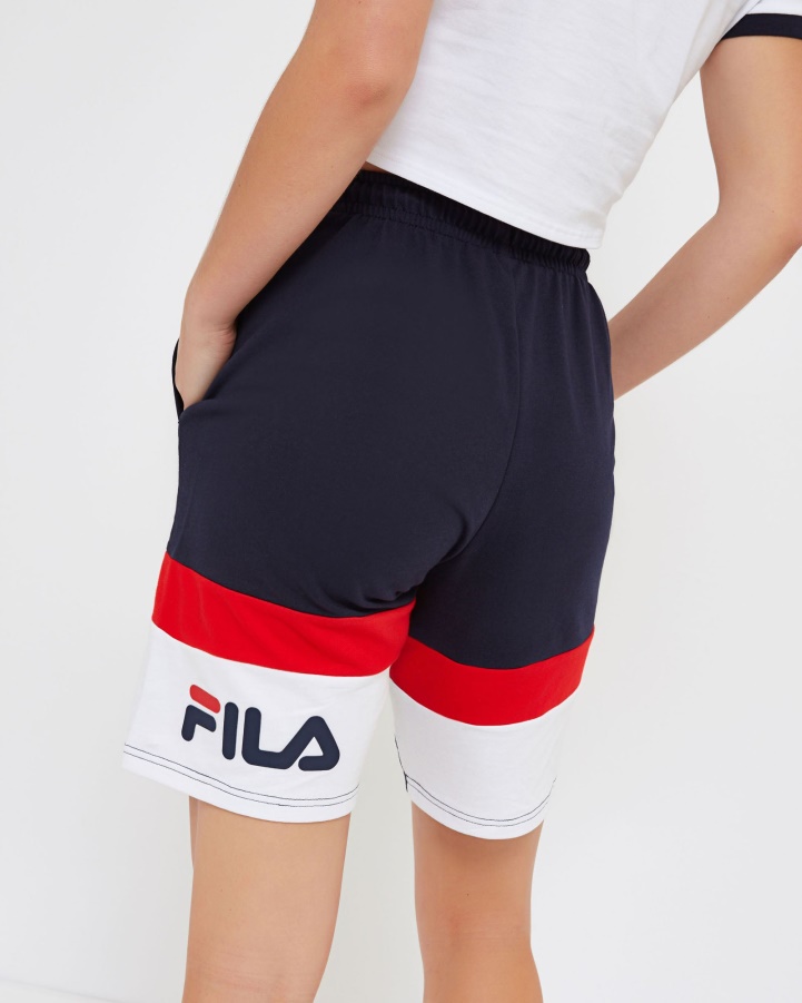 New Navy Fila Unisex Verona Short