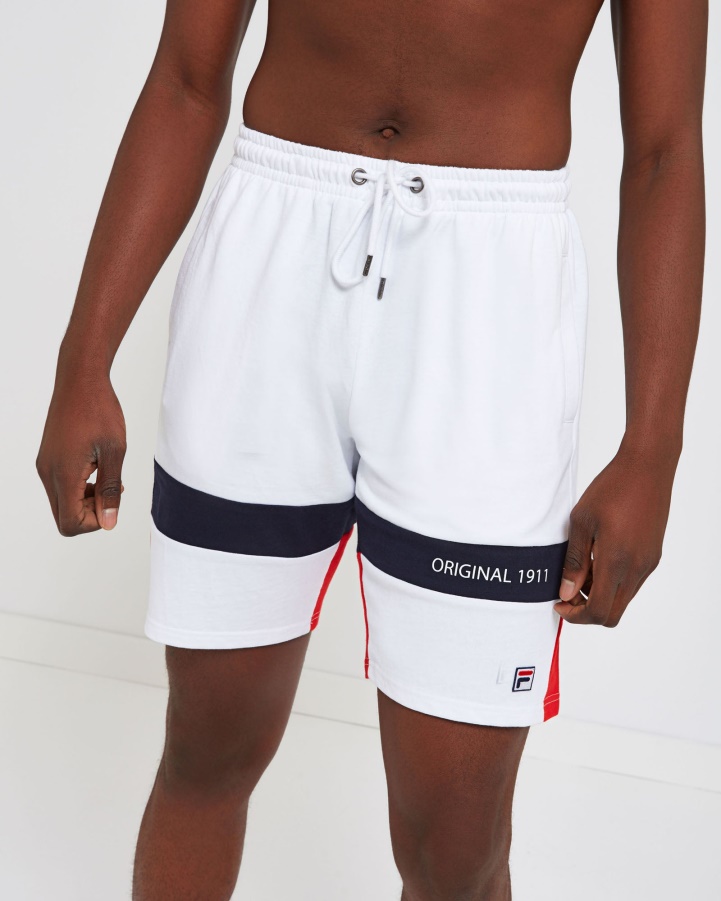 Fila White Unisex Verona Short