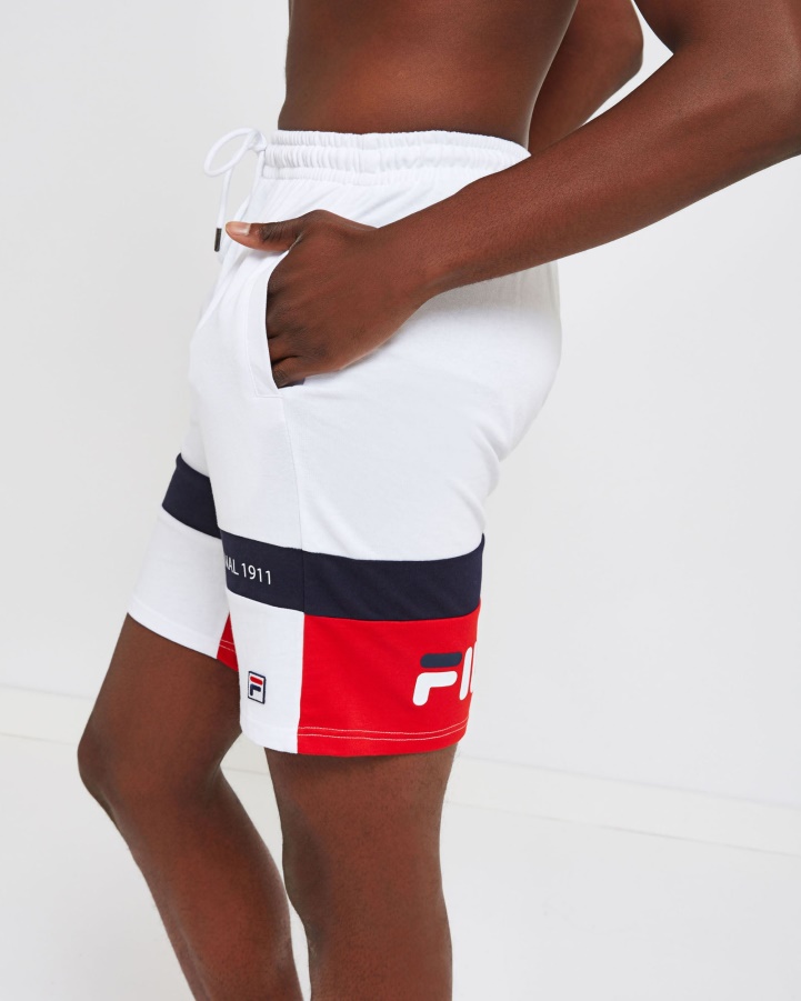 Fila White Unisex Verona Short