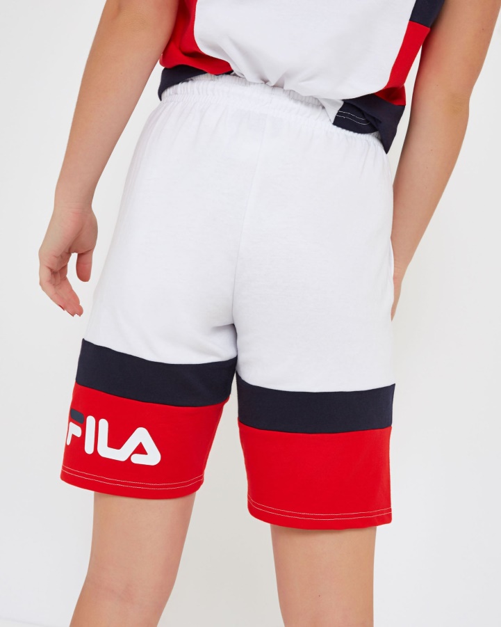 Fila White Unisex Verona Short