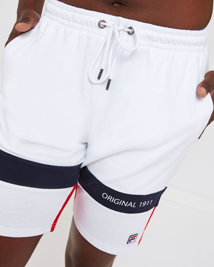 Fila White Unisex Verona Short