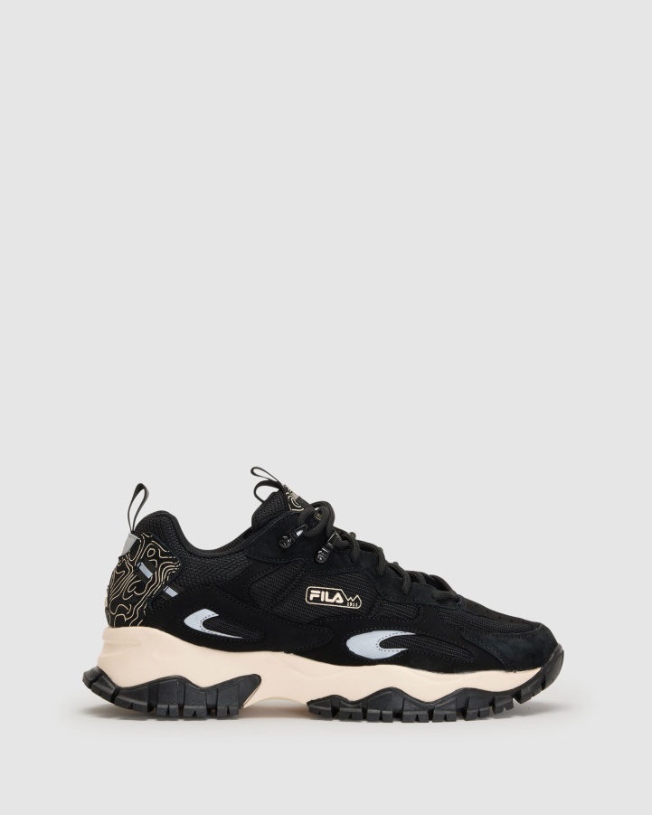 Black/Ecru Fila Men's Ray Tracer TR2