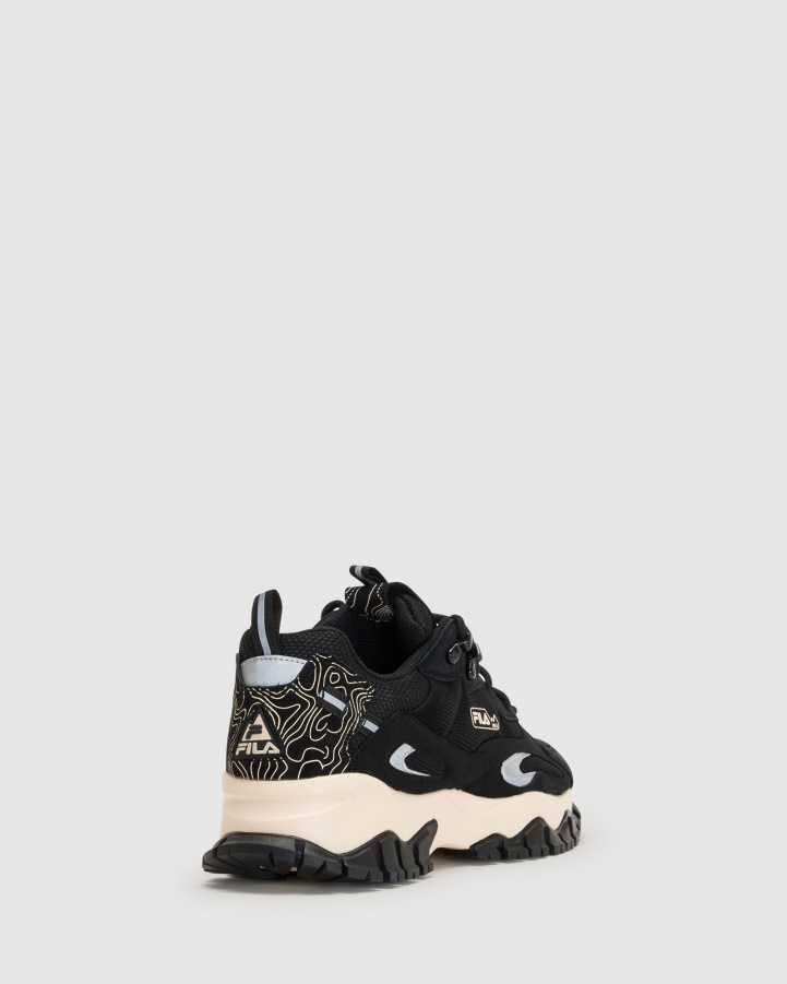 Black/Ecru Fila Men's Ray Tracer TR2