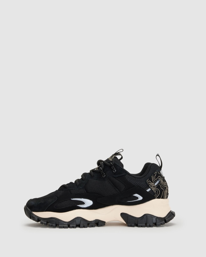 Black/Ecru Fila Men's Ray Tracer TR2
