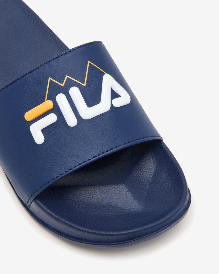 Fila Unisex FILA Seceda Slide Navy/Orange