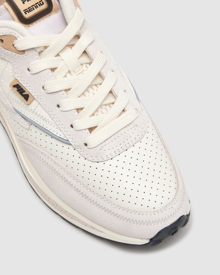 Men's Renno Premium Fila Whitesand/Macadamia/Gard