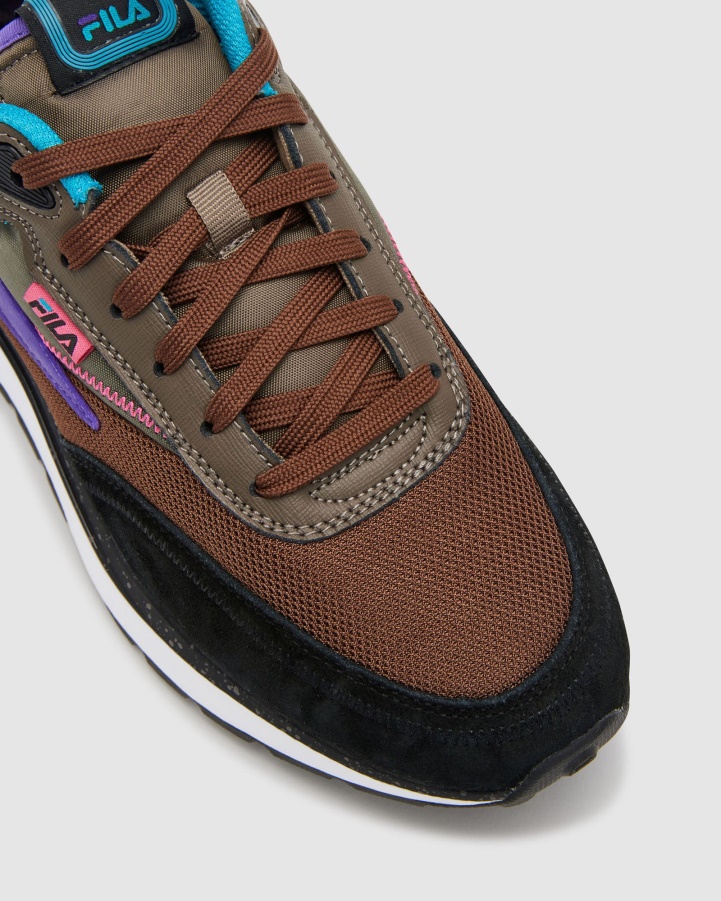 Fila Men's FILA Renno Black/Pcone/Elpurp