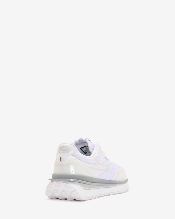 Men's Renno Patched Fila White/Glacier Gray/White