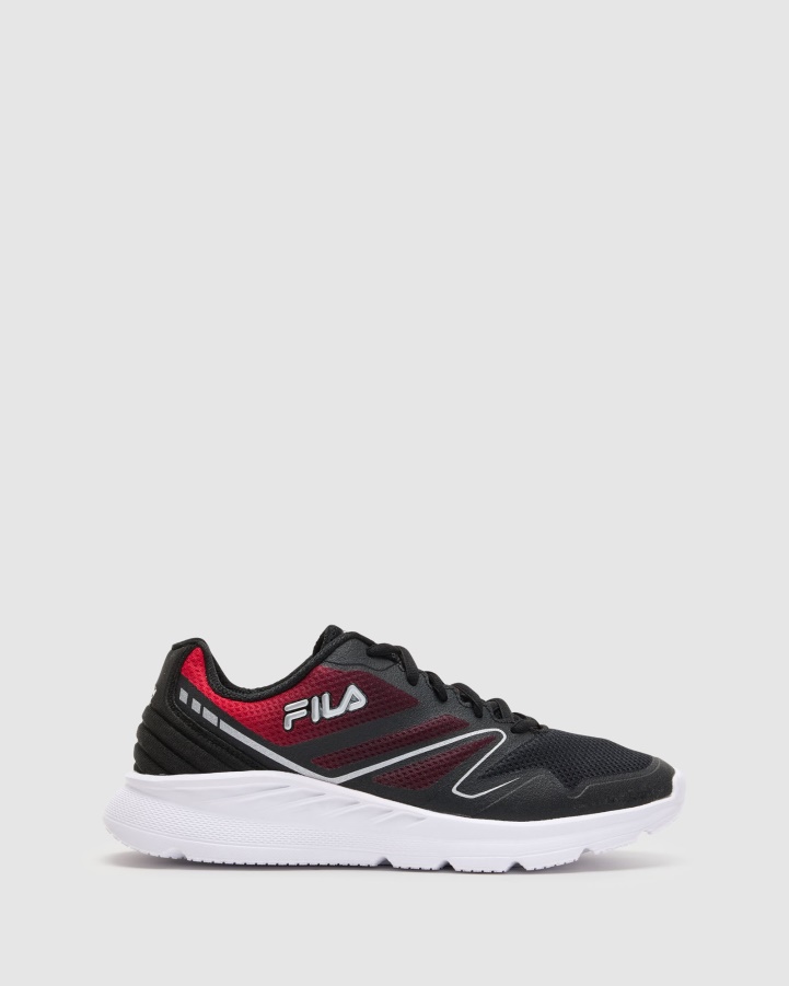 Black/Red/White Men's Memory Panorama 8 Fila