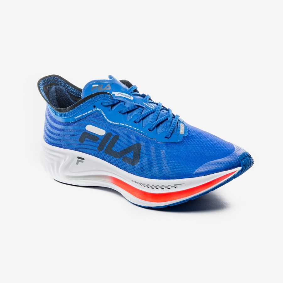 Fila Royal/Navy/Fiery Coral Men's FILA Racer Carbon
