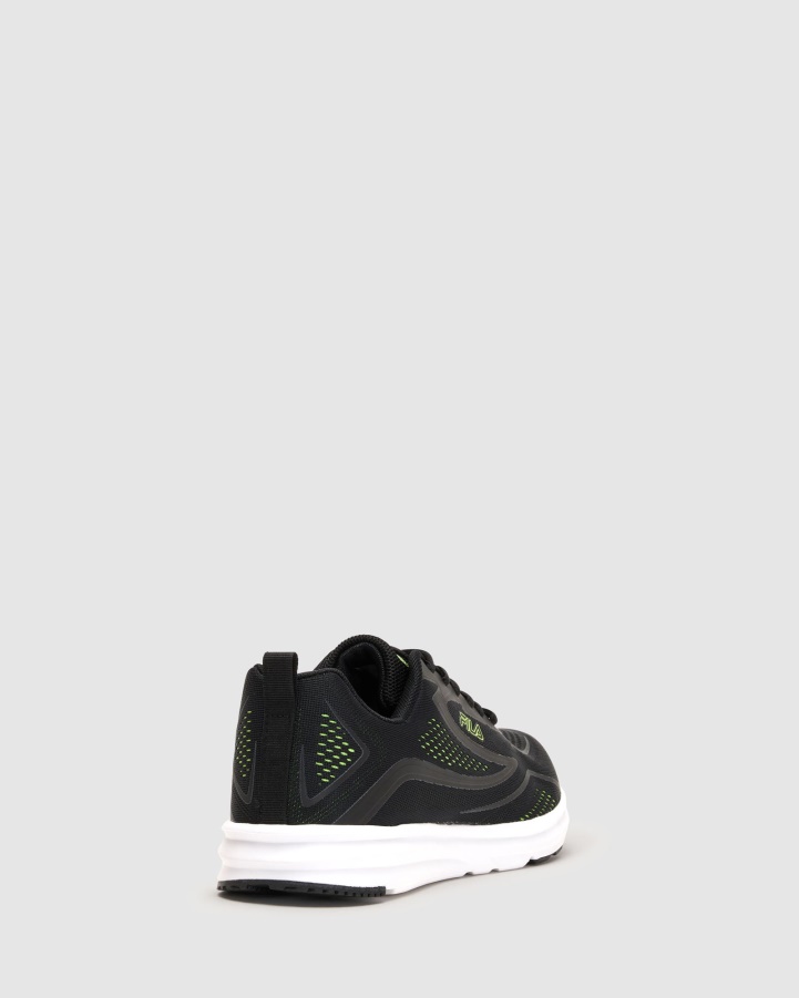 Black/Lime Men's Pavia Fila