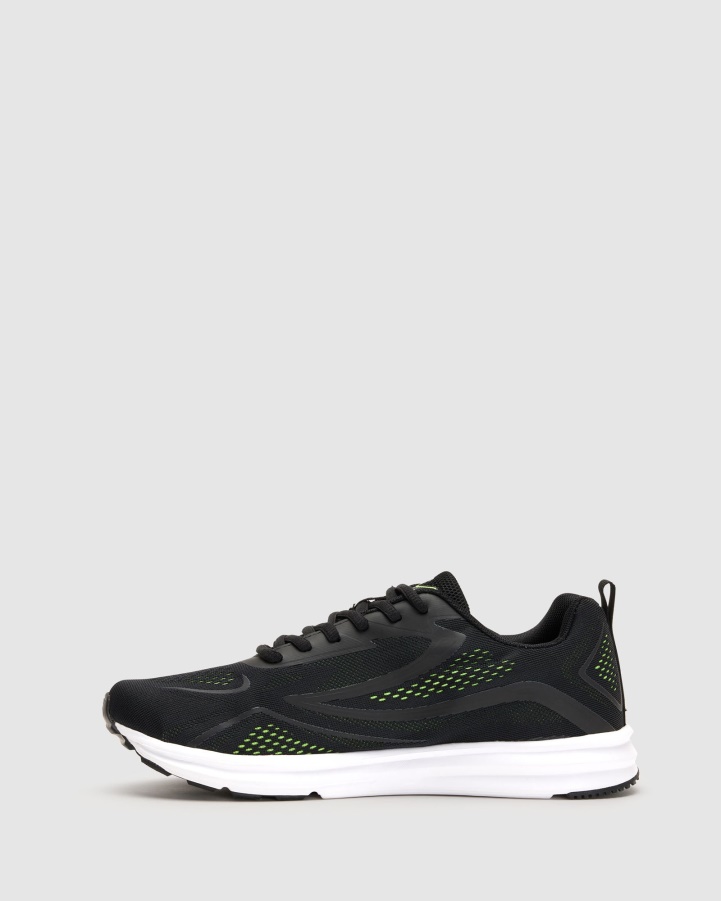 Black/Lime Men's Pavia Fila