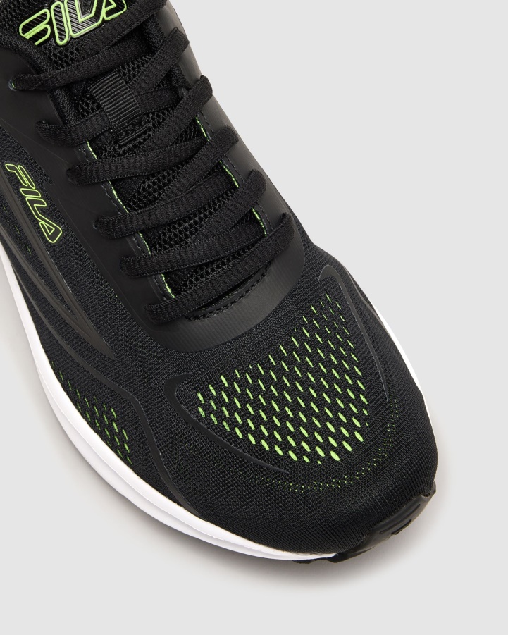 Black/Lime Men's Pavia Fila