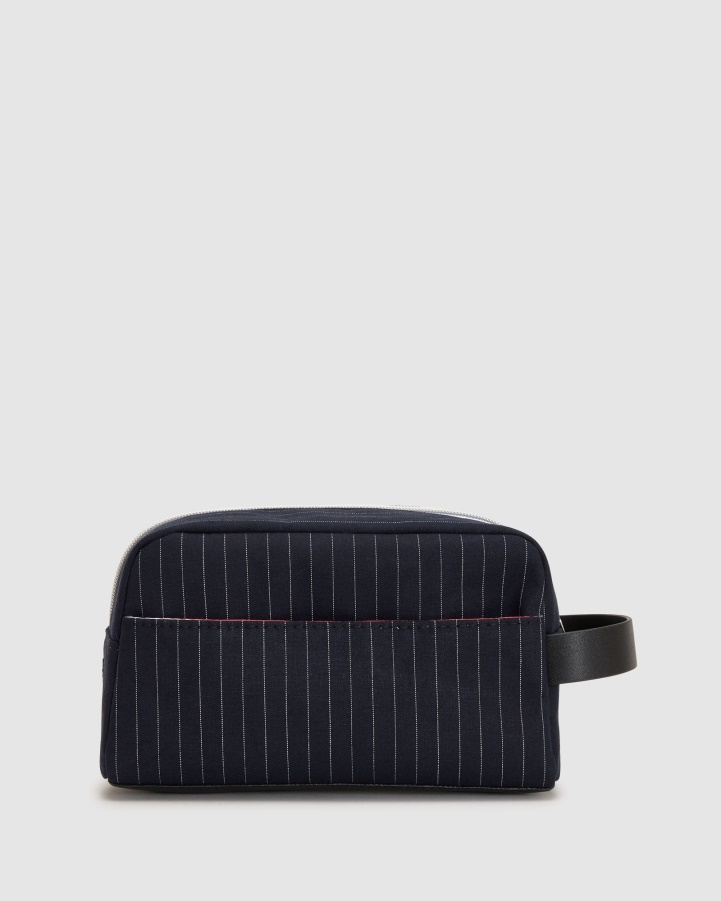 Pinstripe Wash Bag Fila