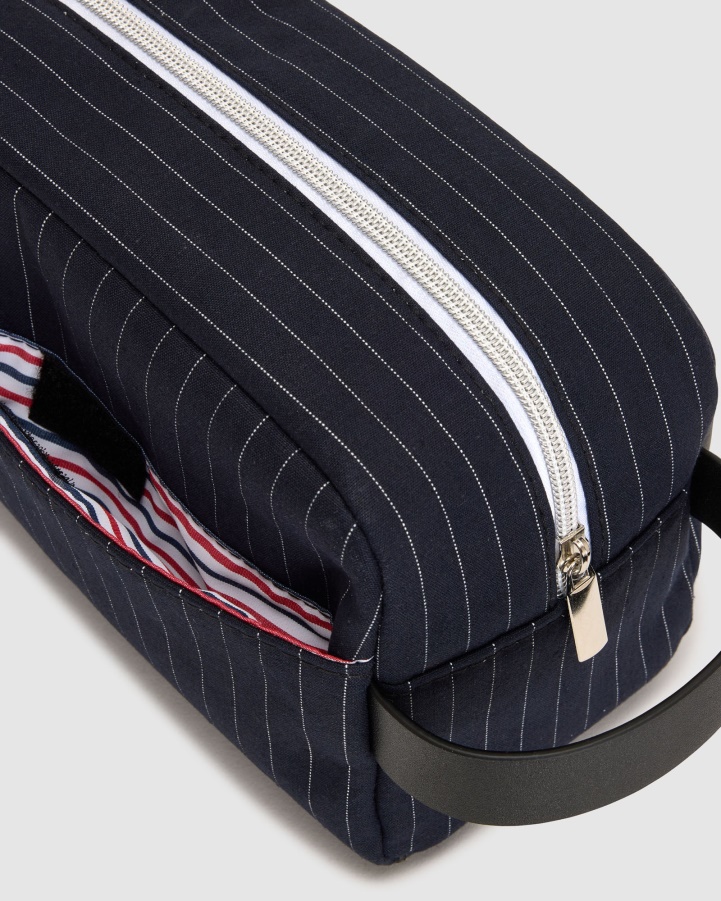 Pinstripe Wash Bag Fila