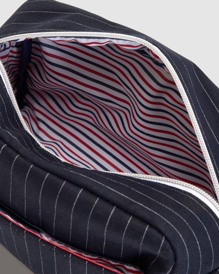 Pinstripe Wash Bag Fila