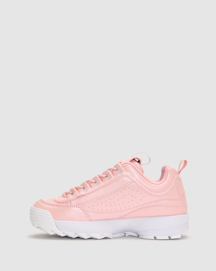 Rosquarz/Rosquarz/White Fila Women's Disruptor II Pearlized