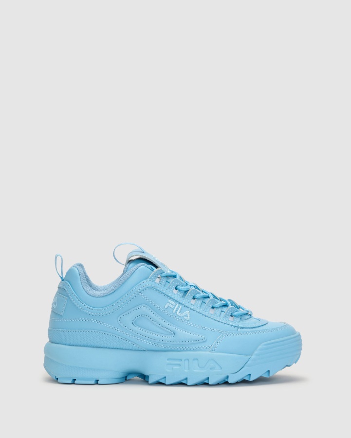 Fila Skyblue/Skyblue Women's Disruptor II Prem