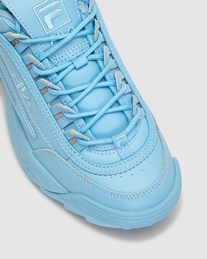 Fila Skyblue/Skyblue Women's Disruptor II Prem