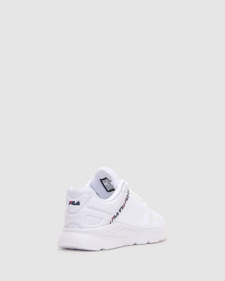 Fila White/Navy/Red Women's Lightspin
