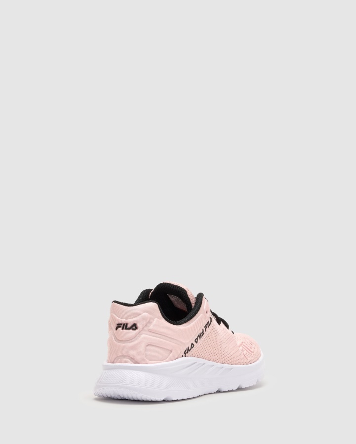 Pinkdogwood/Black/White Fila Women's Lightspin