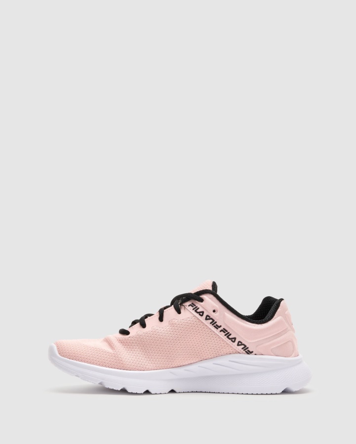 Pinkdogwood/Black/White Fila Women's Lightspin