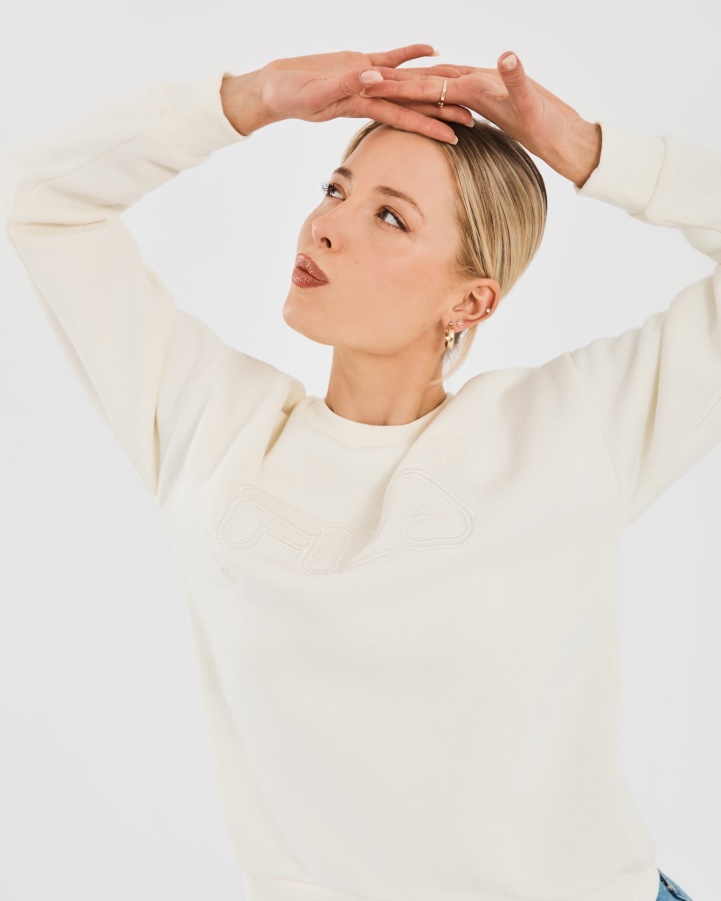 Fila Women's Faye Crew Egret