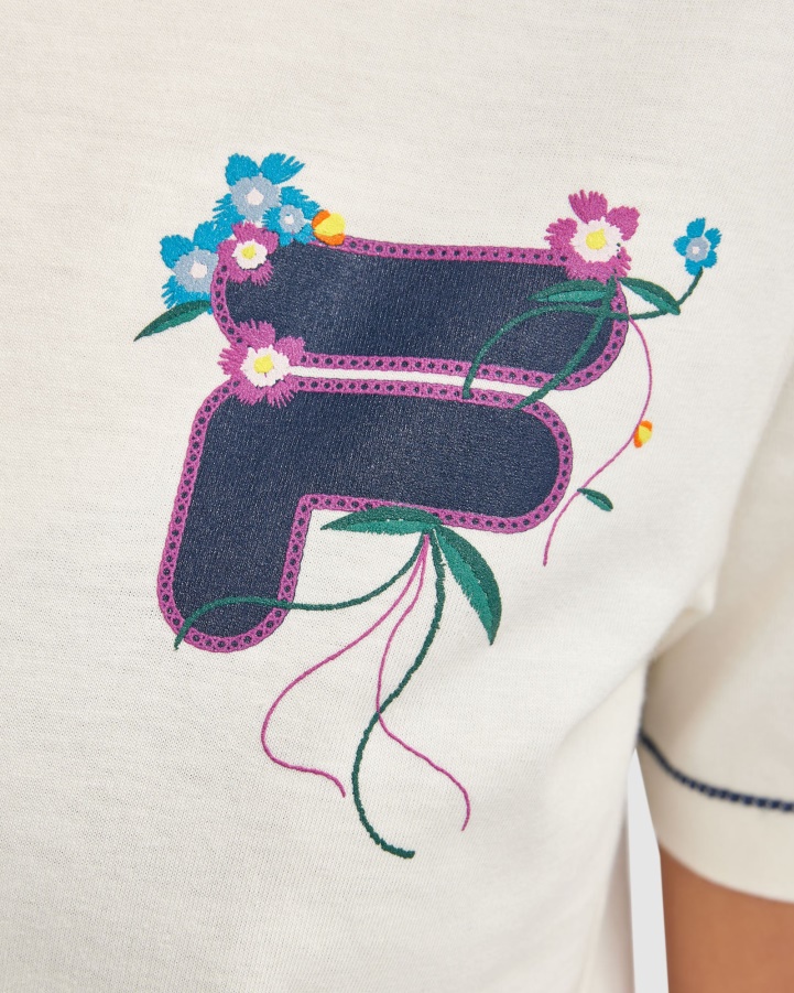 Women's Tally Tee Fila Egret